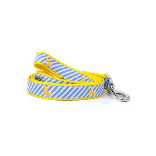 The Worthy Dog Rubber Duck Ribbon Nylon Webbing Matching Lead