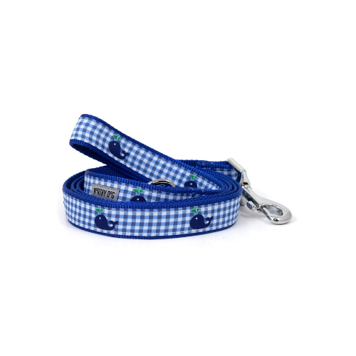 The Worthy Dog Whales Ribbon Nylon Webbing Lead